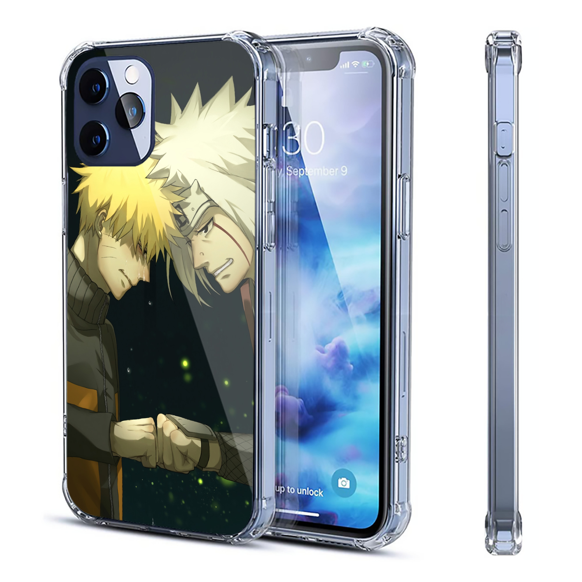 （画像用） NARUTO -ナルト- NARUTO -ナルト- 疾風伝 【iPhone 12シリーズ対応】透明スマホケース（クリアソフトケース）